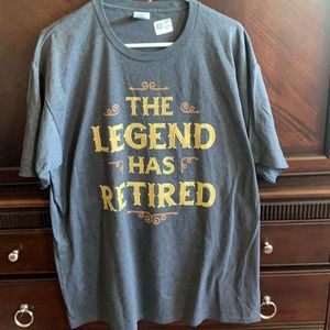 Retired tee shirt